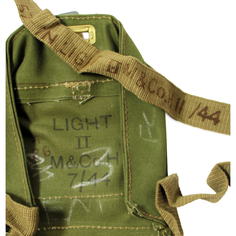 Housse de masque à gaz britannique, Lightweight, 1944