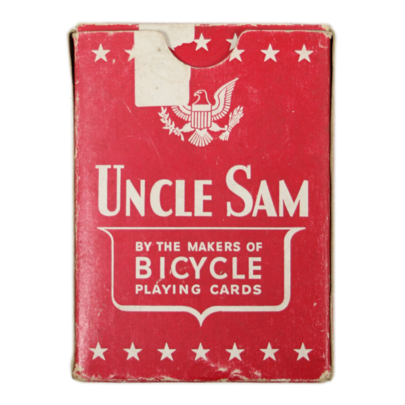 Deck, Playing Cards, UNCLE SAM, 1942, Complete
