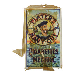 Paquet de cigarettes, PLAYER'S NAVY CUT, Medium, complet
