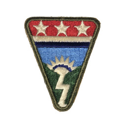 Insigne, US Army, Ledo Road, bord vert