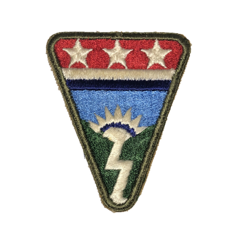 Insigne, US Army, Ledo Road, bord vert