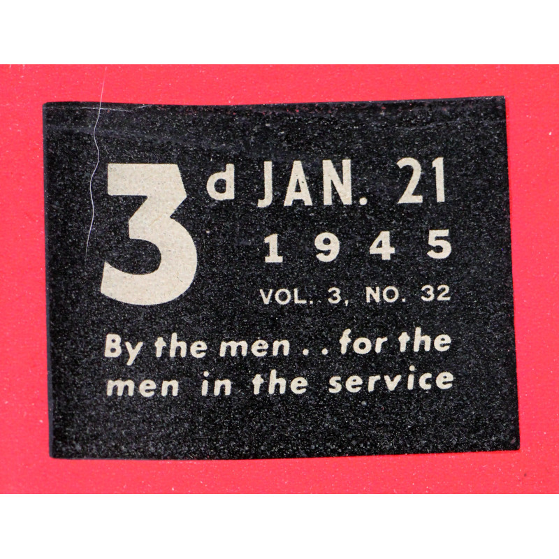 Magazine, YANK, British Edition, January 21, 1945, Malmedy Massacre