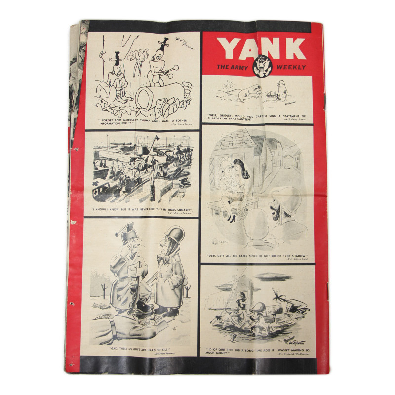 Magazine YANK, British Edition, 21 janvier 1945, Massacre de Malmedy