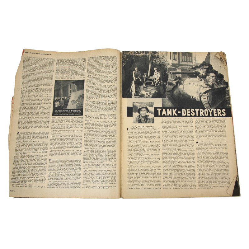 Magazine YANK, Continental Edition, 3 décembre 1944, "Fancy Dress in Florence"