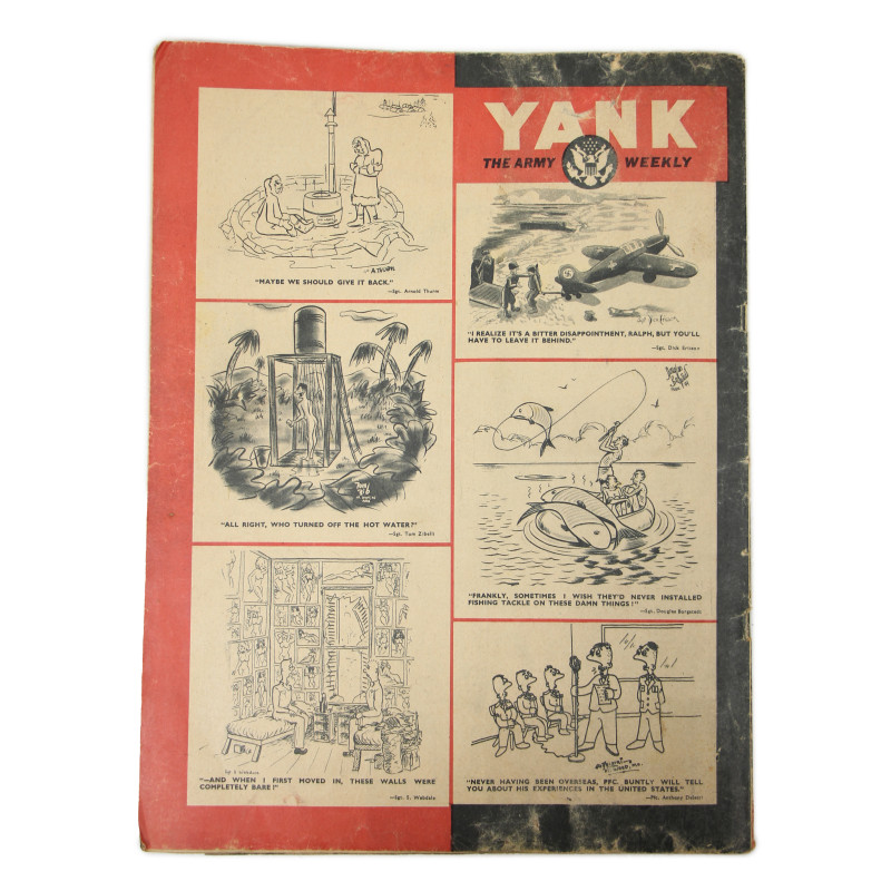 Magazine, YANK, Continental Edition, December 3, 1944, 'Fancy Dress in Florence'