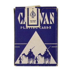 Jeu de cartes, CARAVAN, bleu, complet