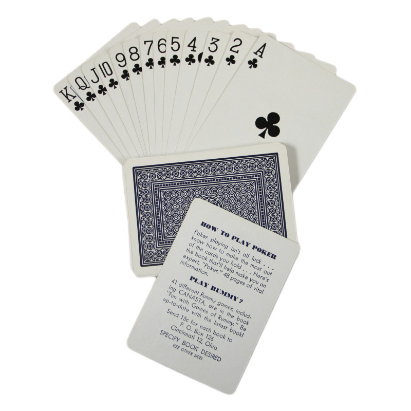Jeu de cartes, CARAVAN, bleu, complet