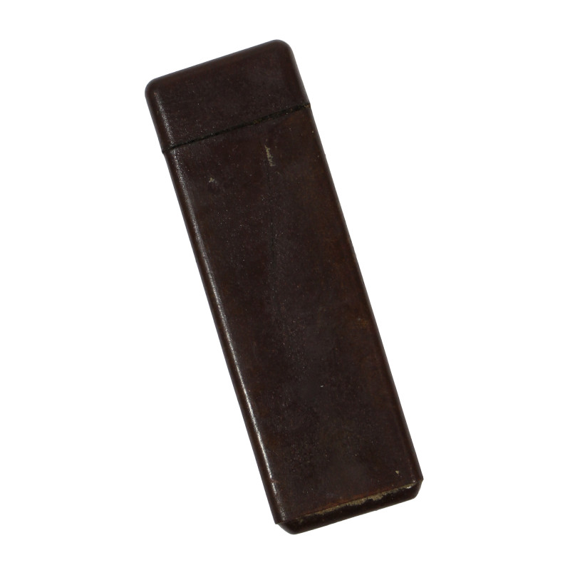 Case, Bakelite, German, for Anti-Gas Tablets, Skin Decontamination, 1936