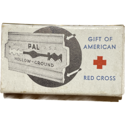 Paquet de lames de rasoir, PAL, American Red Cross