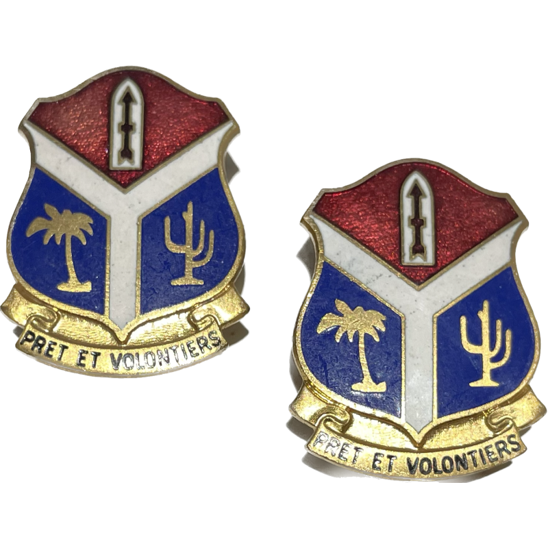 DUI, Pair,147th Field Artillery Regiment, New Guinea, Philippines
