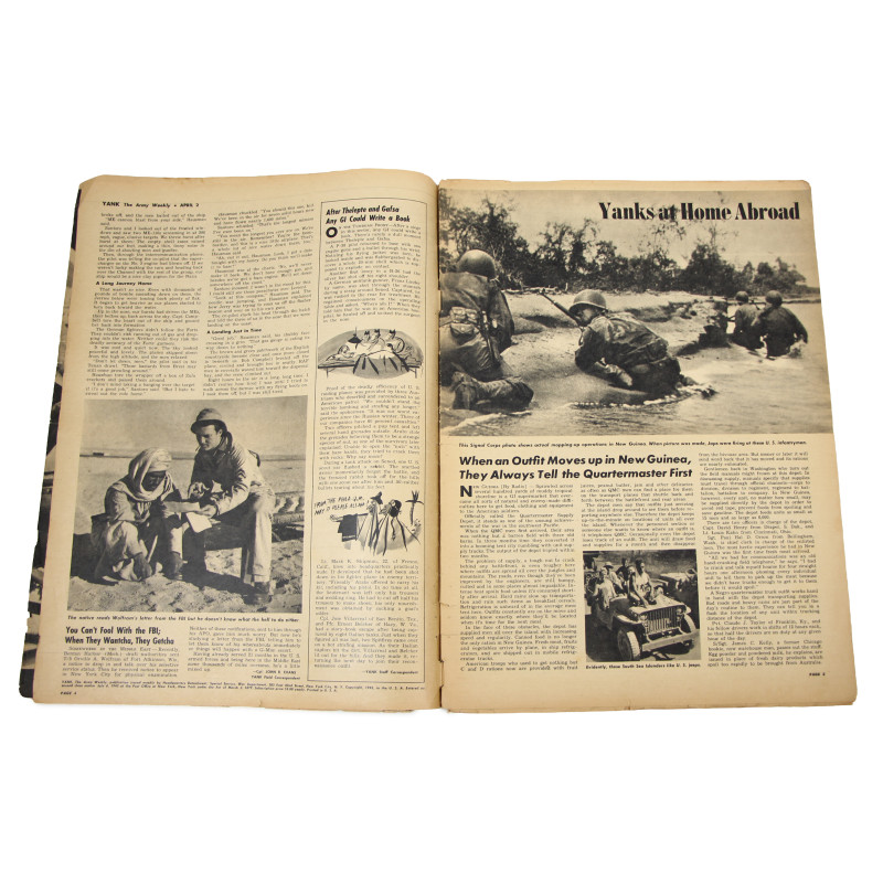 Magazine, YANK, April 2, 1943, 'Target For Tonight'
