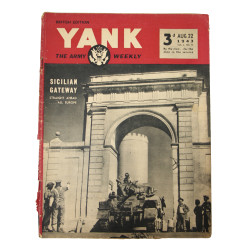 Magazine YANK, British Edition, 22 août 1943, "Sicilian Gateway"