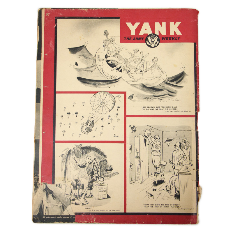 Magazine, YANK, British Edition, August 22, 1943, 'Sicilian Gateway'