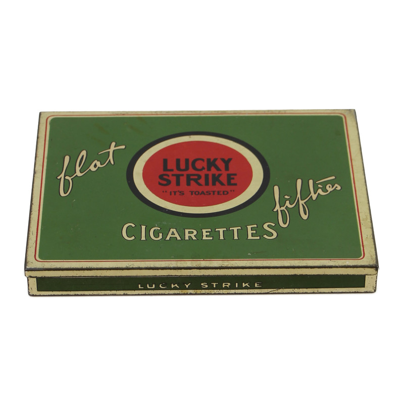 Boîte de cigarettes, LUCKY STRIKE, Flat Fifties