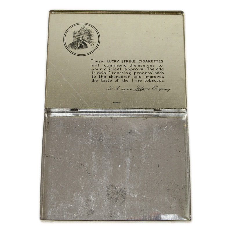 Boîte de cigarettes, LUCKY STRIKE, Flat Fifties
