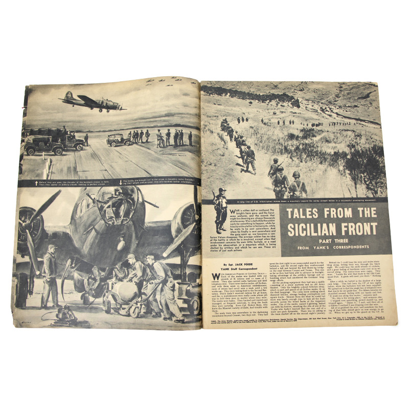 Magazine, YANK, British Edition, August 29, 1943, 'Souvenir Hunting, Southwest Pacific'