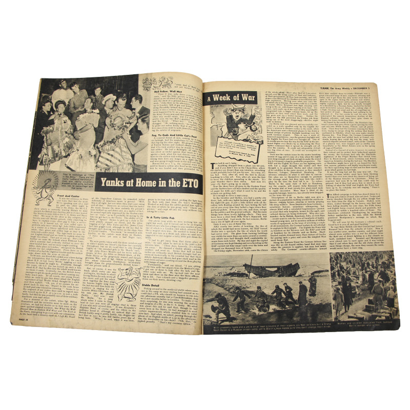 Magazine YANK, British Edition, 5 décembre 1943