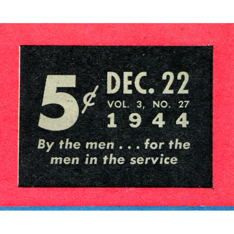 Magazine, YANK, December 22, 1944, 'Merry Christmas To All GIs'