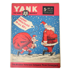 Magazine, YANK, December 22, 1944, 'Merry Christmas To All GIs'