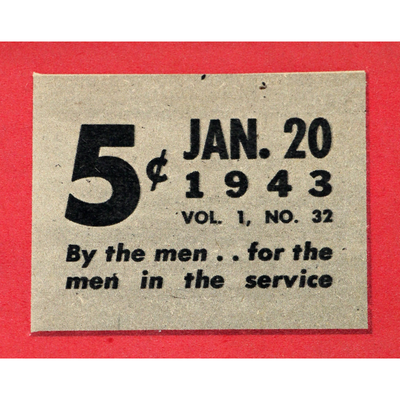 Magazine, YANK, January 20, 1943, 'Guadalcanal Armorer'