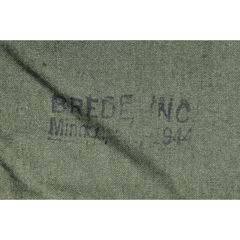 Demi-toile de tente, 2e type, US Army, BREDE, INC. 1944