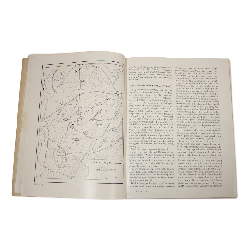 Livre historique, St-Lô, Historical Division, U.S. War Department, 1947