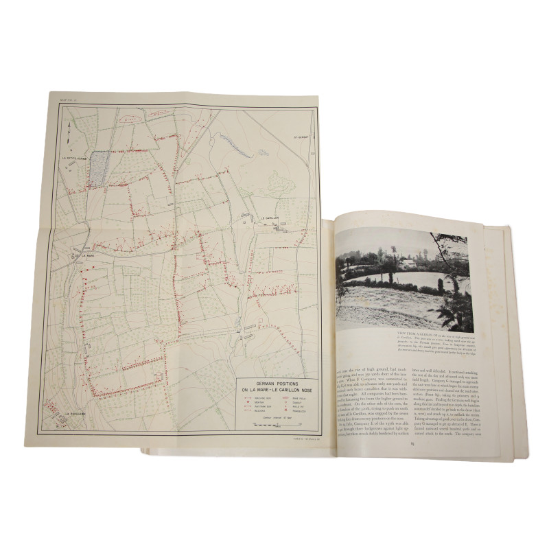 Book, Historical, St-Lô, Historical Division, U.S. War Department, 1947