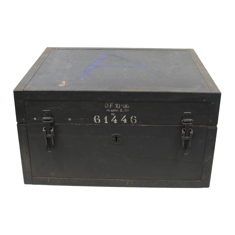 Caisse allemande, jumelles de Flak, Doppelfernrohr 10×80, Kriegsmarine