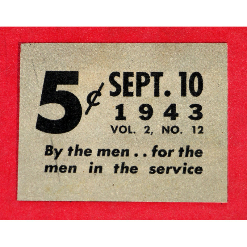 Magazine YANK, 10 septembre 1943, "Imported Stuff"