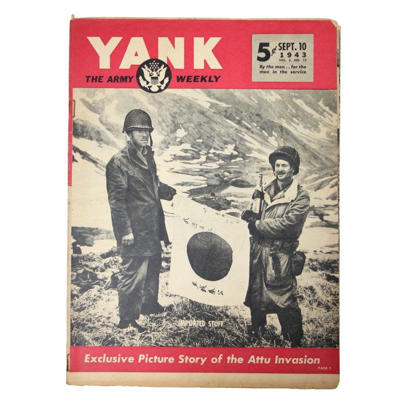 Magazine YANK, 10 septembre 1943, "Imported Stuff"