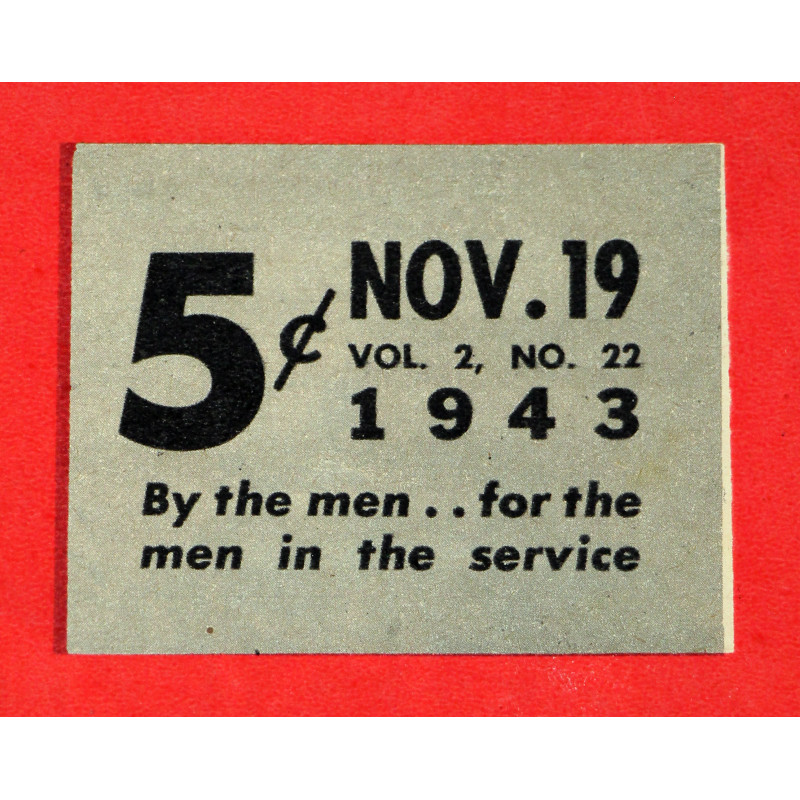 Magazine YANK, 19 novembre 1943, "They Got 5 Zeros in China"