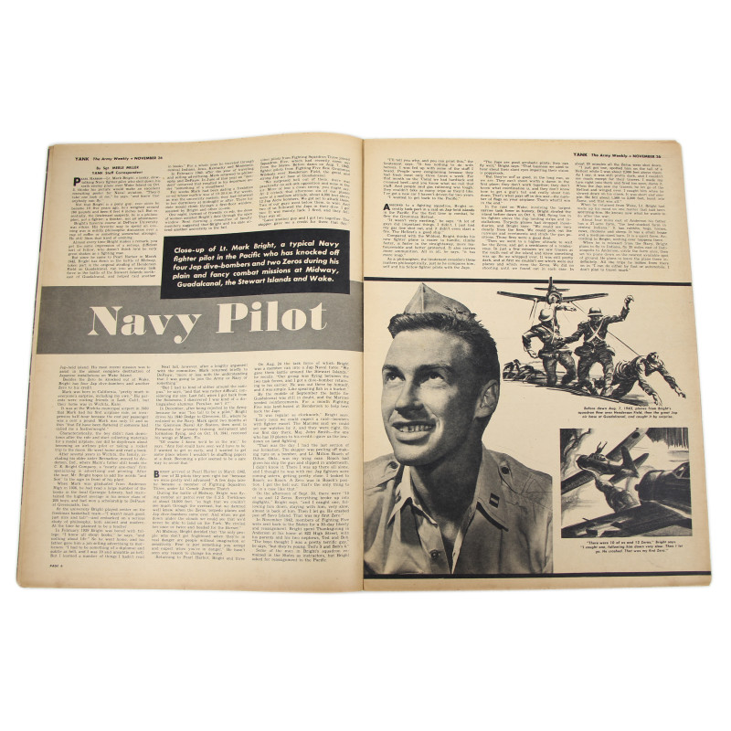 Magazine YANK, 26 novembre 1943, "The Enemy is Very Near"