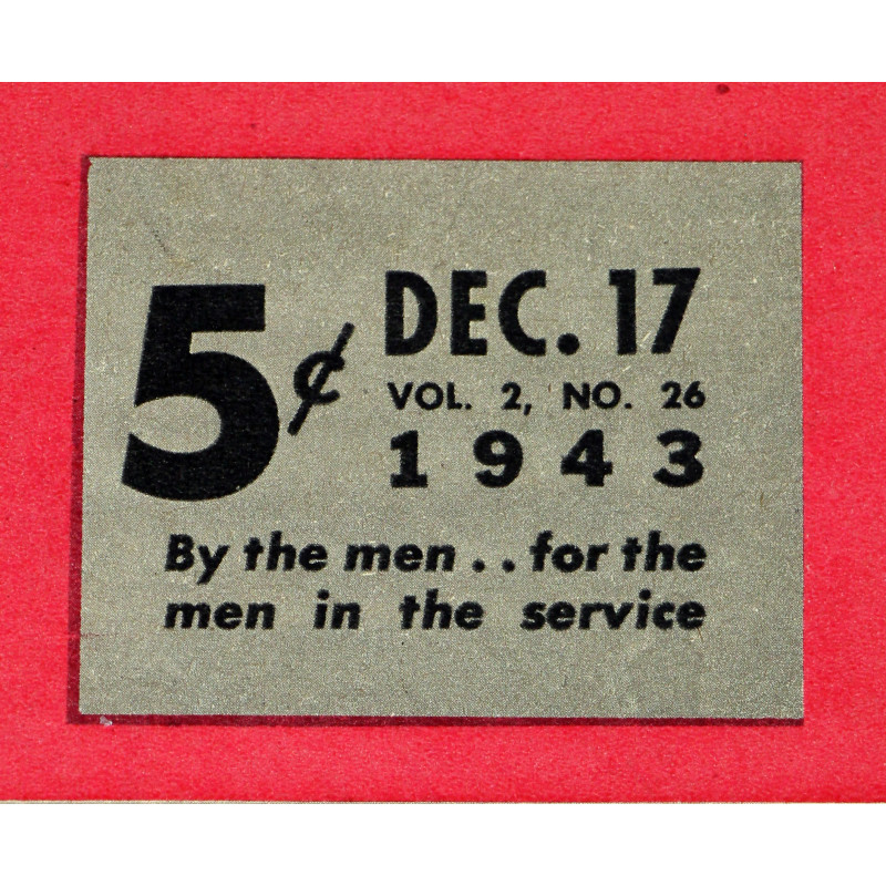 Magazine, YANK, December 17, 1943, 'Fijian Pupil'