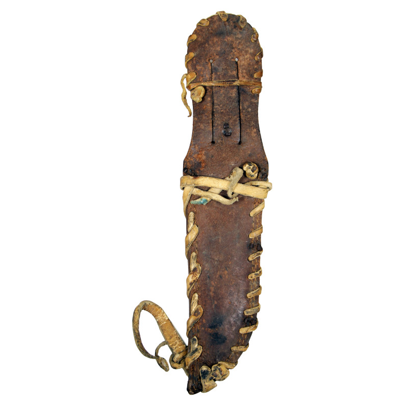Couteau de combat, WESTERN, Shark, avec fourreau en cuir