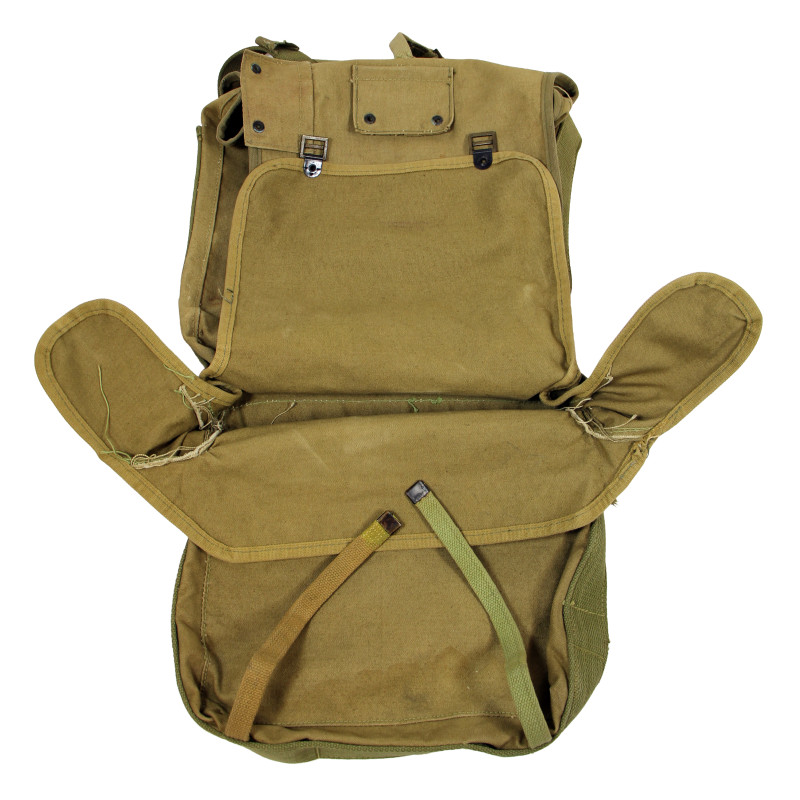 Haversack & Knapsack, 1er type (riveté), USMC, nominatif