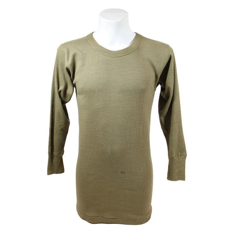 Undershirt, Winter, OD, US Army, Size 36
