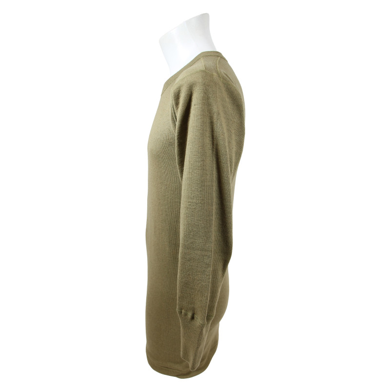 Maillot de corps, US Army, manches longues, OD, taille 36