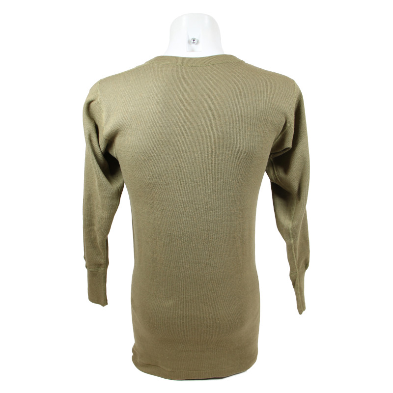 Undershirt, Winter, OD, US Army, Size 36