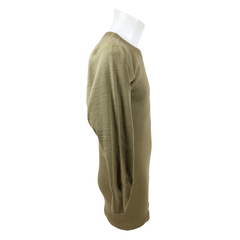 Maillot de corps, US Army, manches longues, OD, taille 36
