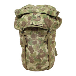 Sac à dos "Jungle Pack", camouflé, INDIANAPOLIS TENT & AWNING CO. 1943