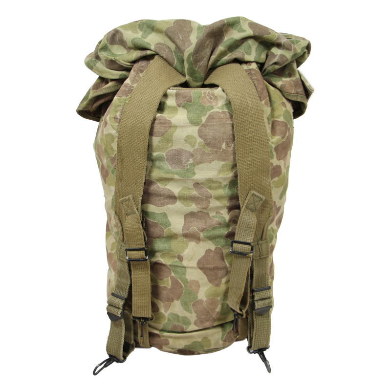 Sac à dos "Jungle Pack", camouflé, INDIANAPOLIS TENT & AWNING CO. 1943