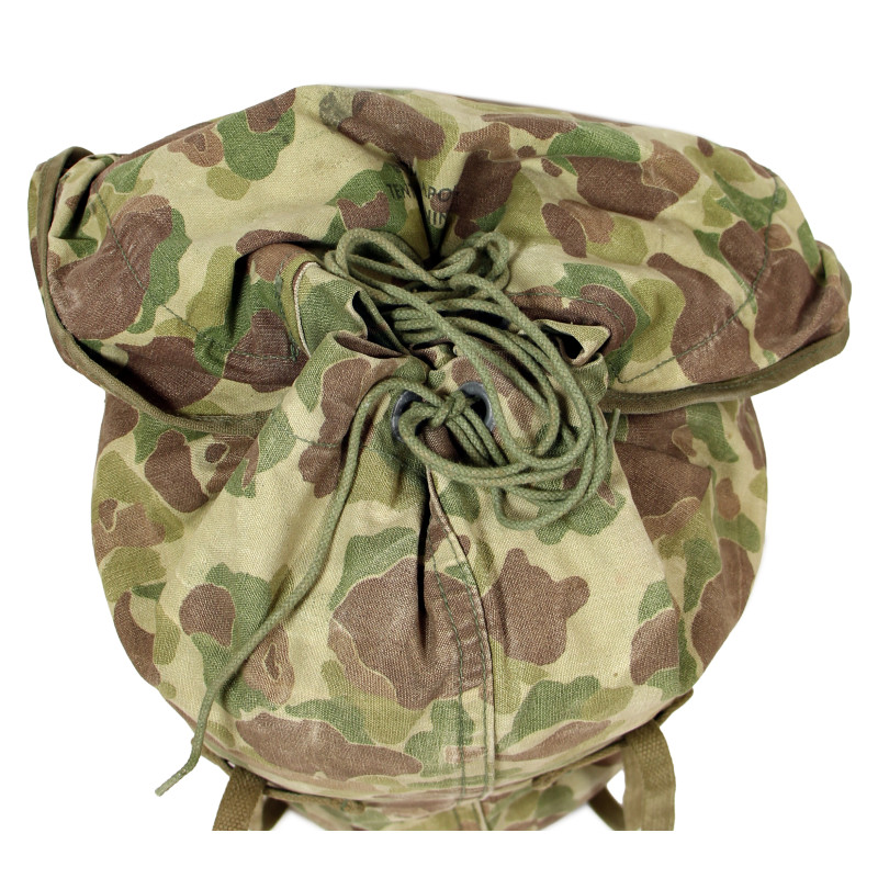 Pack, Jungle, M-1943, Camouflage, INDIANAPOLIS TENT & AWNING CO. 1943