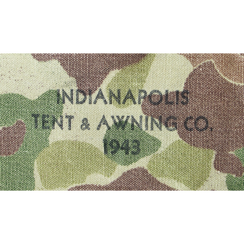 Pack, Jungle, M-1943, Camouflage, INDIANAPOLIS TENT & AWNING CO. 1943