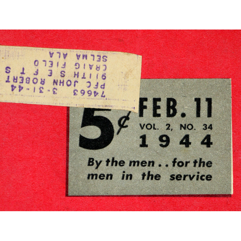 Magazine YANK, 11 février 1944, "LST Gun Captain"