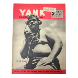 Magazine YANK, 11 février 1944, "LST Gun Captain"