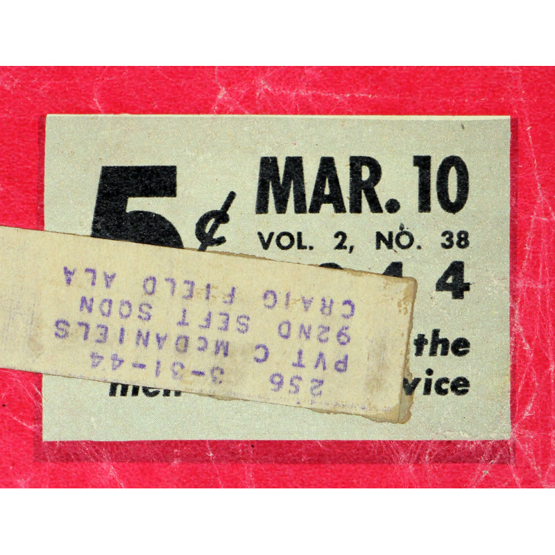 Magazine, YANK, March 10, 1944, 'Zebras'