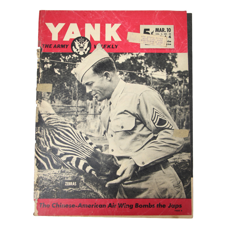 Magazine YANK, 10 mars 1944, "Zebras"