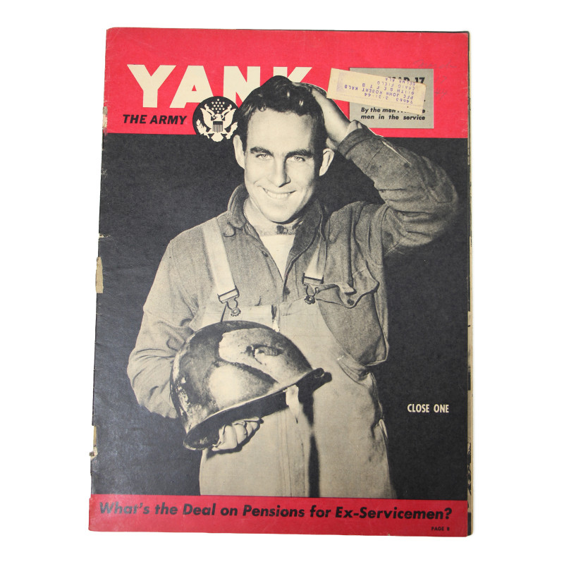 Magazine YANK, 17 mars 1944, "Close One", 2/504th PIR, 82nd Airborne Division