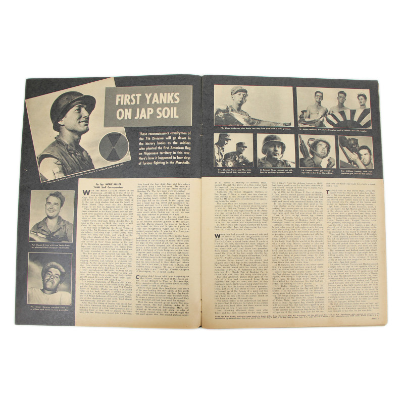 Magazine YANK, 17 mars 1944, "Close One", 2/504th PIR, 82nd Airborne Division