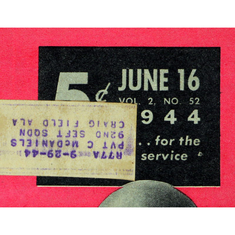 Magazine YANK, 16 juin 1944, "Start of an Invasion"